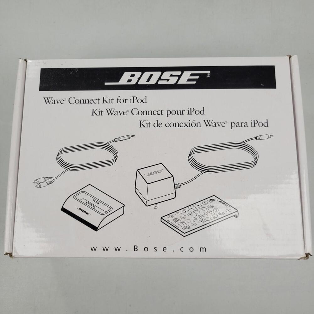 Bose Wave Connect Kit for iPod & iPhone Dock Kit  315527-0010 Brand New